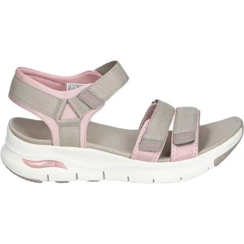 Sandals , female, Sizes: 3 UK - Skechers - Modalova