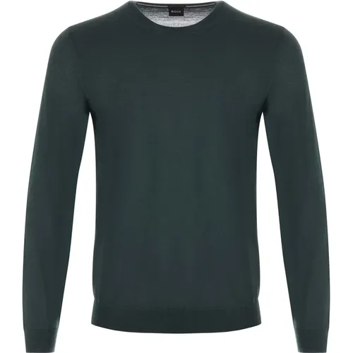 Essential Defined Fit Wool Sweater , male, Sizes: XL, L, M - Hugo Boss - Modalova