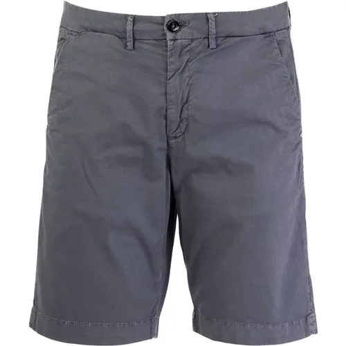 Herren Navy Chino Bermuda Shorts , Herren, Größe: S - Liu Jo - Modalova