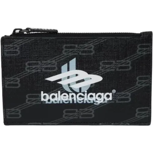 Pre-owned Canvas wallets , female, Sizes: ONE SIZE - Balenciaga Vintage - Modalova