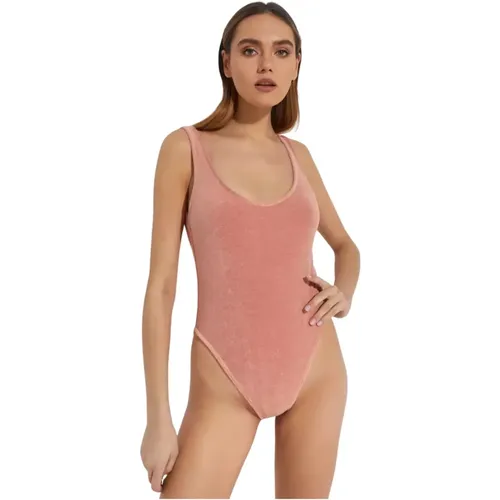 Rosa High Tide Scoop Neck Body - Zimmermann - Modalova