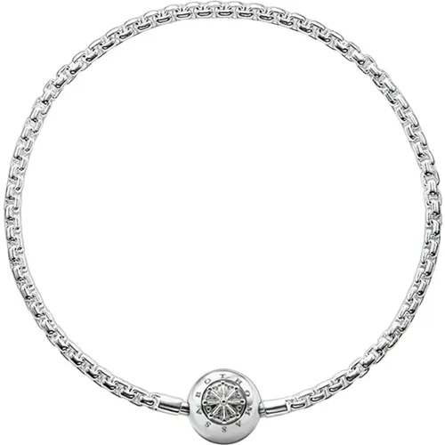 Karma Beads Armband aus Sterlingsilber - Elegantes Design , Damen, Größe: ONE Size - Thomas Sabo - Modalova