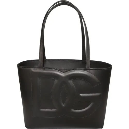 Handbag with DG Logo , female, Sizes: ONE SIZE - Dolce & Gabbana - Modalova