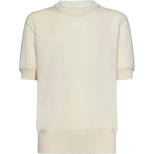 Luxurious Round Neck Knitwear for Men , male, Sizes: S - Maison Margiela - Modalova