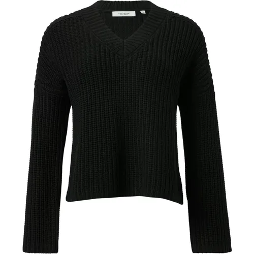 V-Ausschnitt Strickpullover Comma - comma - Modalova