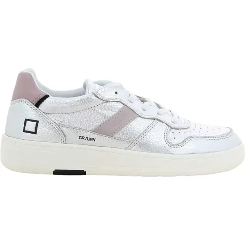 Silberne Court 2.0 Damen Sneakers - D.A.T.E. - Modalova