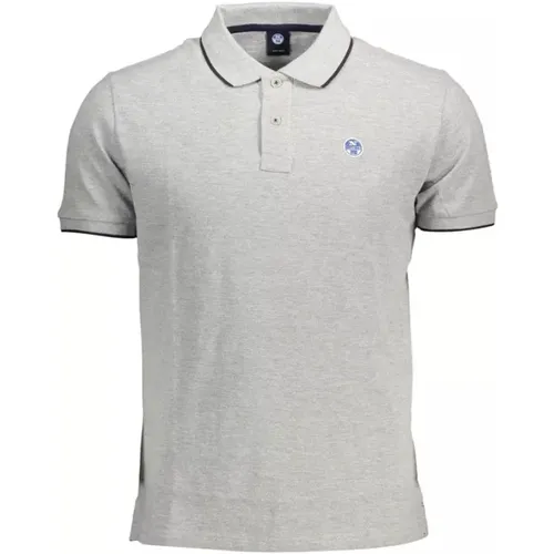 Elegant Polo Shirt with Contrast Details , male, Sizes: XL - North Sails - Modalova