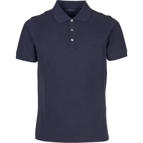 Men's Clothing T-Shirts & Polos Ss24 , male, Sizes: L, XL, 3XL, M - Fay - Modalova