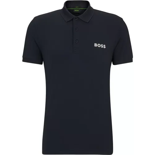 Slim Fit Polo Shirt , Herren, Größe: L - Boss - Modalova