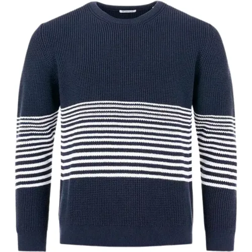 Clic waffle sweater , male, Sizes: M, S - Knowledge Cotton Apparel - Modalova