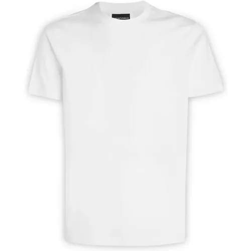 T-Shirts , male, Sizes: 2XL, S, M, XL, L - Emporio Armani - Modalova