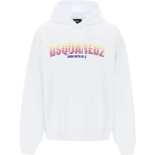 Sweatshirt Ss24 Men's Clothing , male, Sizes: L, M, XL, S - Dsquared2 - Modalova