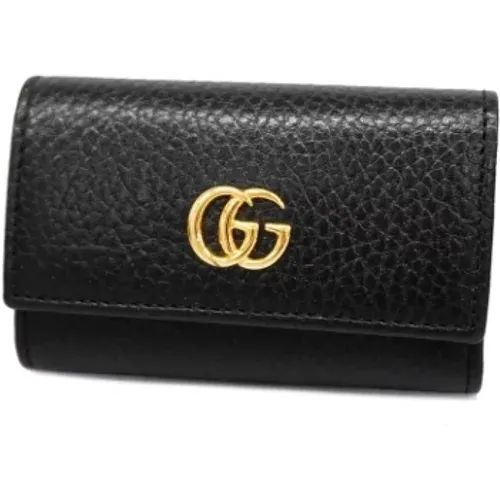 Pre-owned Leather key-holders , female, Sizes: ONE SIZE - Gucci Vintage - Modalova