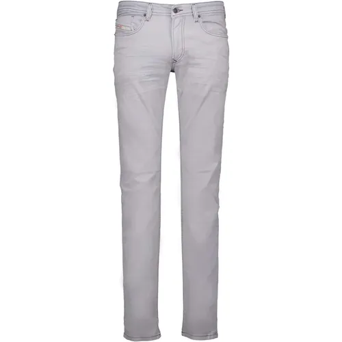 Graue Jeans , Herren, Größe: W32 L34 - Diesel - Modalova