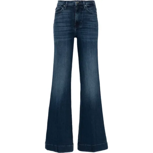 Blaue Jeans für Frauen Aw24 , Damen, Größe: W29 - 7 For All Mankind - Modalova