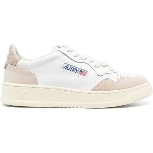 Medalist Niedrige Sneakers , Damen, Größe: 35 EU - Autry - Modalova