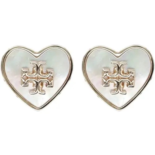 Heart Studs Accessories , female, Sizes: ONE SIZE - TORY BURCH - Modalova