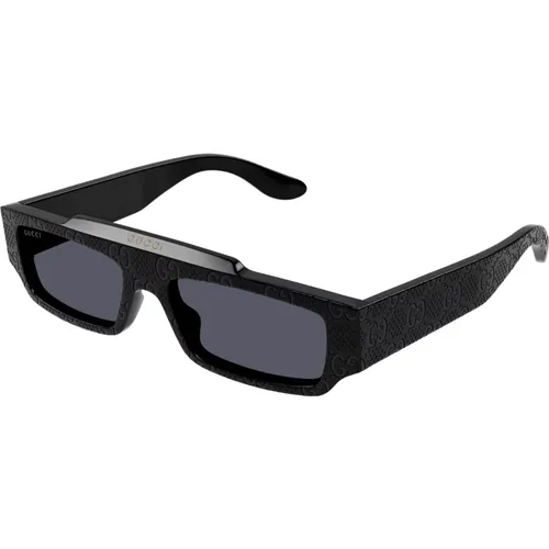 Gg1592S 001 Sunglasses , male, Sizes: 55 MM - Gucci - Modalova