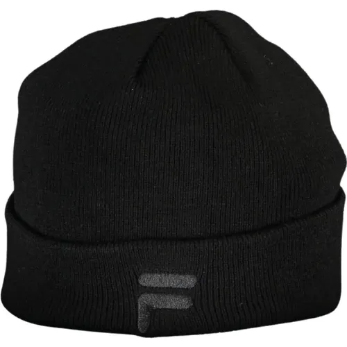 Polyester Hat Beanies , male, Sizes: ONE SIZE - Fila - Modalova