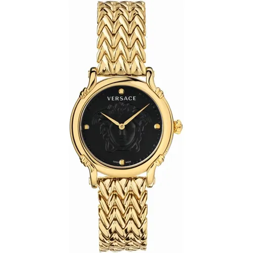 Safety Pin Women's Watch , female, Sizes: ONE SIZE - Versace - Modalova