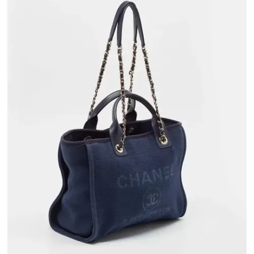 Pre-owned Canvas chanel-bags , female, Sizes: ONE SIZE - Chanel Vintage - Modalova