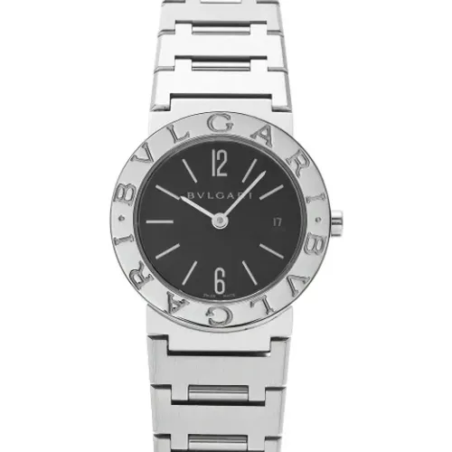 Pre-owned Stainless Steel watches , female, Sizes: ONE SIZE - Bvlgari Vintage - Modalova