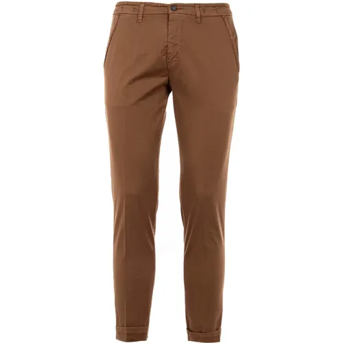 Cotton Chino Slim Pants Summer , male, Sizes: XL, 2XL - Liu Jo - Modalova