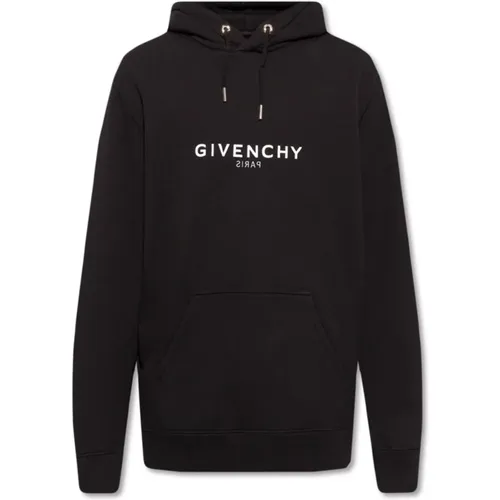 Schwarzer Kapuzenpullover , Herren, Größe: S - Givenchy - Modalova