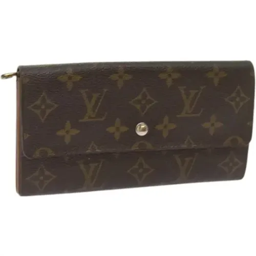 Pre-owned Canvas wallets , female, Sizes: ONE SIZE - Louis Vuitton Vintage - Modalova