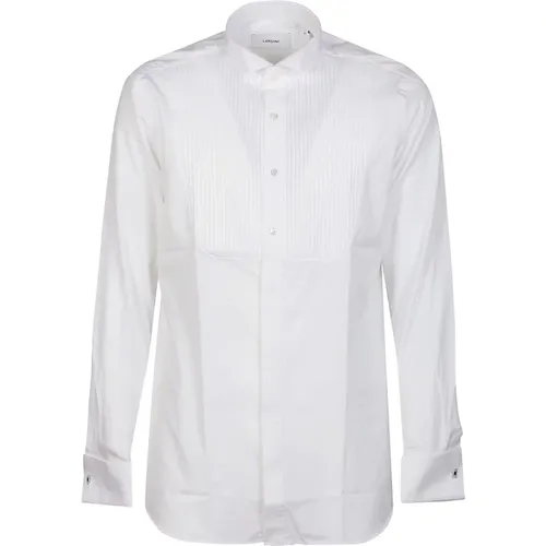 Weißes Hemd , Herren, Größe: XL - Lardini - Modalova