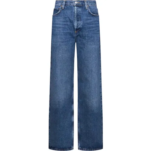 Low Slung Baggy Jeans , female, Sizes: W27, W29, W25, W28, W26 - Agolde - Modalova