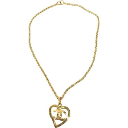 Pre-owned Gold chanel-jewelry , female, Sizes: ONE SIZE - Chanel Vintage - Modalova