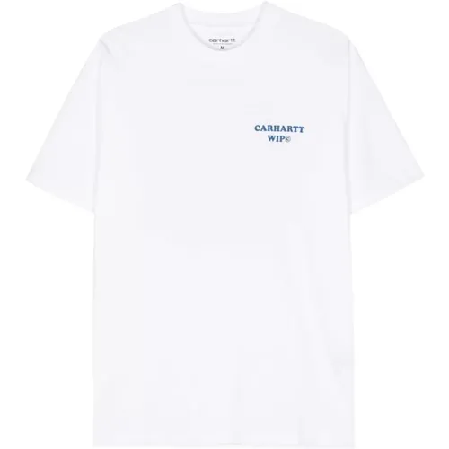 Graphic Print Cotton T-Shirt , male, Sizes: L - Carhartt WIP - Modalova