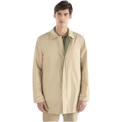 Reversible Nylon Trench Coat , male, Sizes: 2XL, L - Harmont & Blaine - Modalova