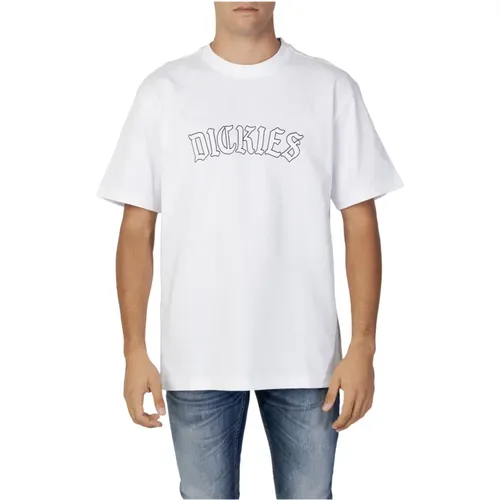 Weißes Bedrucktes Herren T-Shirt - Dickies - Modalova