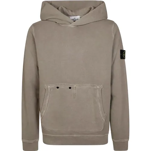 Cappuccio Hoodie Sweatshirt , male, Sizes: S - Stone Island - Modalova