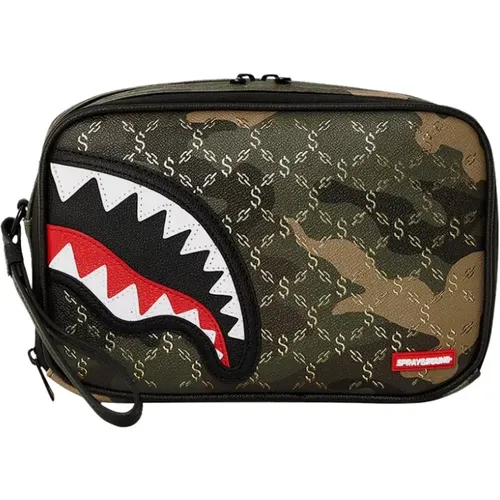 Muster über Camo Tasche , Damen, Größe: ONE Size - SPRAYGROUND - Modalova