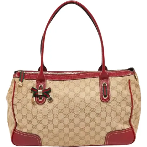 Pre-owned Canvas gucci-bags , female, Sizes: ONE SIZE - Gucci Vintage - Modalova