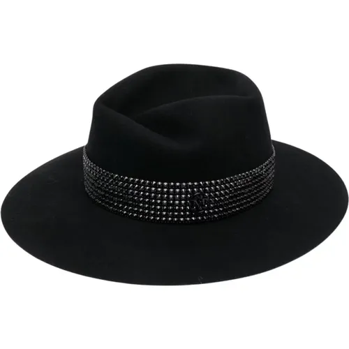 Hüte schwarz , Damen, Größe: S - Maison Michel - Modalova