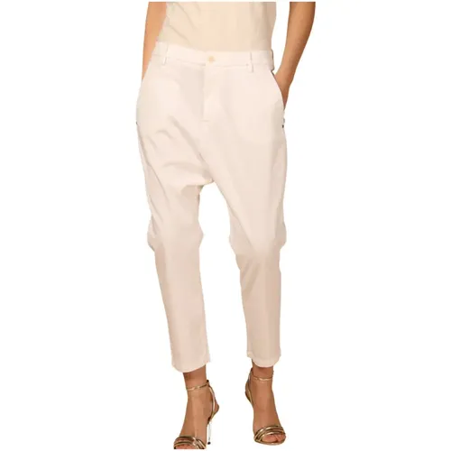 Weiße Chino Hose für Frauen - Mason's - Modalova