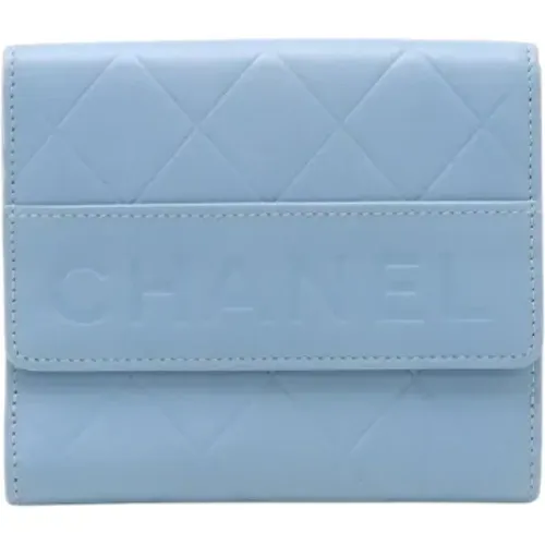 Pre-owned Leather wallets , female, Sizes: ONE SIZE - Chanel Vintage - Modalova