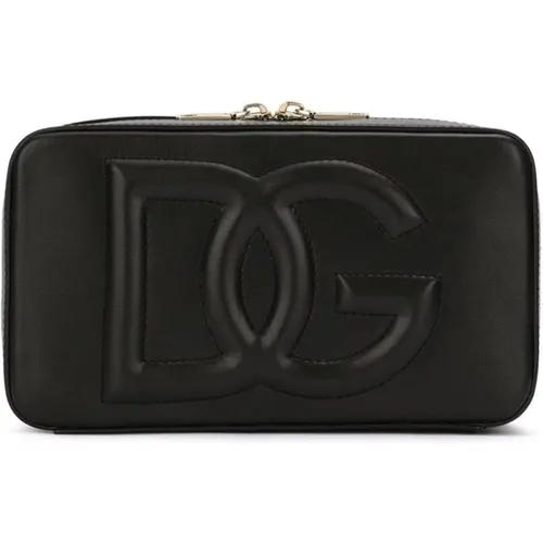 Kameratasche mit Logo-Druck - Dolce & Gabbana - Modalova