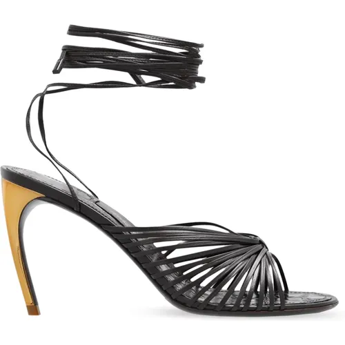 ‘Atena’ heeled sandals , female, Sizes: 2 UK, 2 1/2 UK, 3 1/2 UK, 3 UK, 4 UK, 5 1/2 UK - Salvatore Ferragamo - Modalova