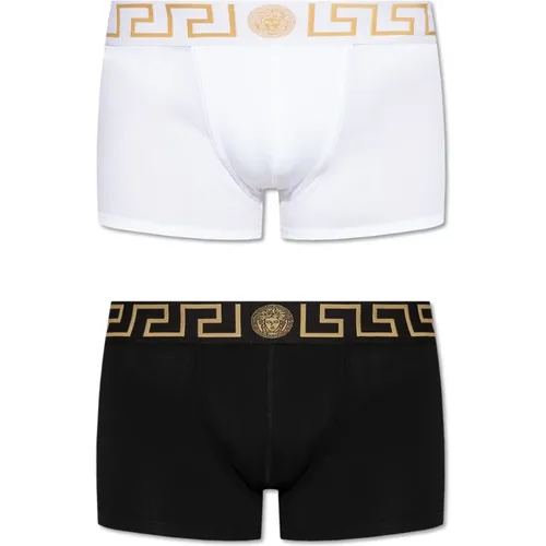 Zweierpack Boxershorts , Herren, Größe: M - Versace - Modalova