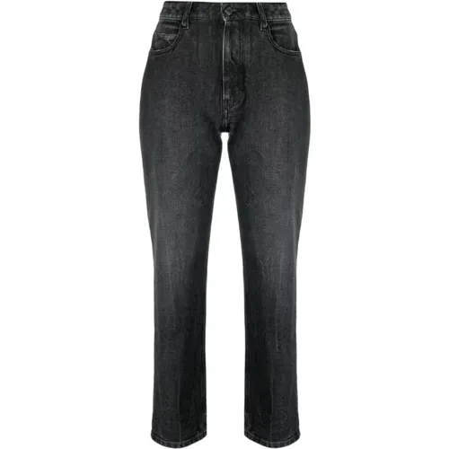 Straight fit jeans , female, Sizes: W25 - Ami Paris - Modalova