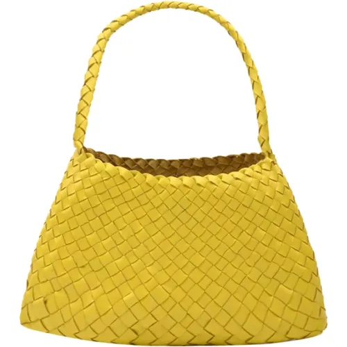 Gelbe Tasche für Frauen , Damen, Größe: ONE Size - Dragon Diffusion - Modalova