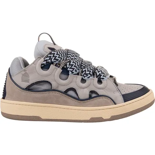 Grey Sneakers , male, Sizes: 11 UK, 6 UK - Lanvin - Modalova
