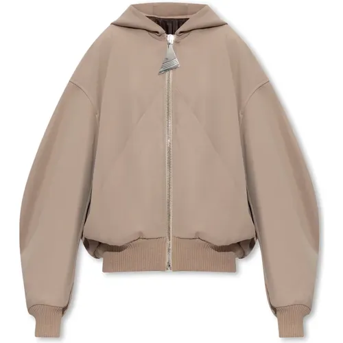 Wool bomber jacket , female, Sizes: 3XS, S - The Attico - Modalova