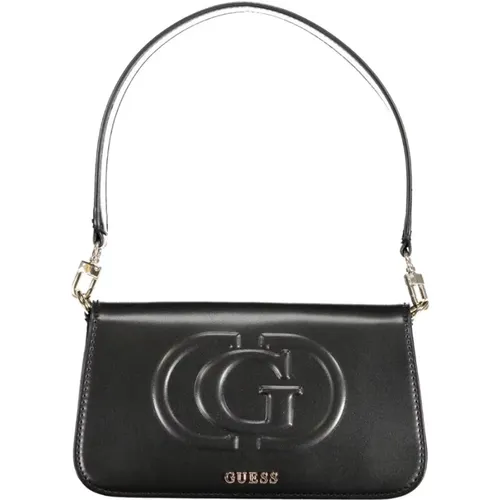 Eco Handbag with Adjustable Strap and Snap Closure , female, Sizes: ONE SIZE - Guess - Modalova