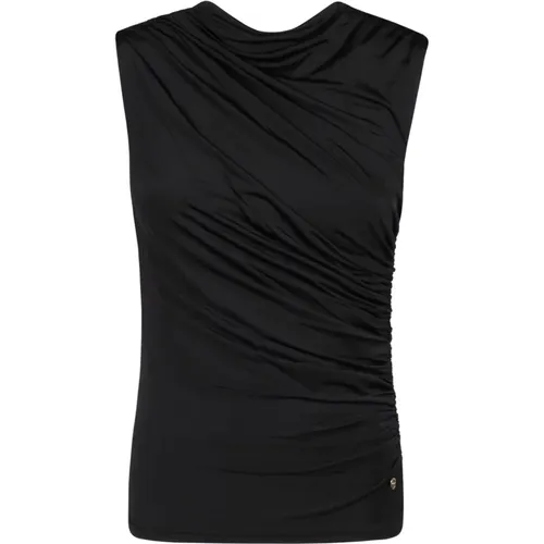 Schwarzes Lucia Top - Stilvoll und Chic , Damen, Größe: L - Anine Bing - Modalova